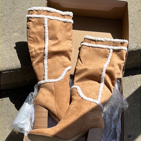 JUST FAB heeled boots - Picture 9 of 11